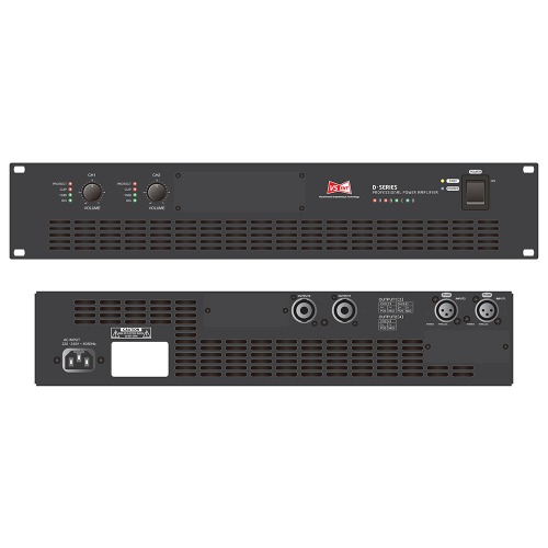 VSENT 디지털앰프 P2-2000V 2채널 220W Class-D PWM방식의 디지털 증폭 고효율 파워앰프